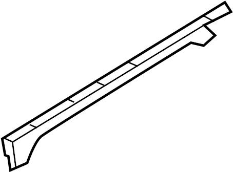 View LR082998 Door Reveal Molding Insulator (Upper) Full-Sized Product Image