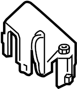 View LR058117 Door Lock Rod Cover (Upper) Full-Sized Product Image