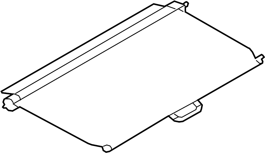 View LR112906 Cargo Cover (Rear) Full-Sized Product Image