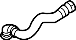 View LR128319 Radiator Coolant Hose Full-Sized Product Image