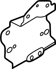 View LR140335 Fender Bracket (Lower) Full-Sized Product Image
