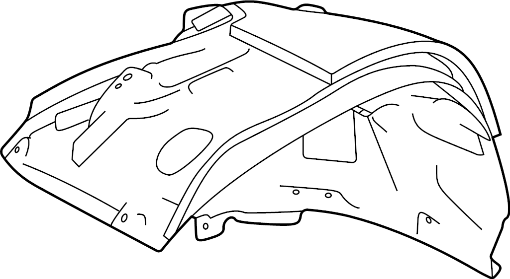 View LR177932 Fender Splash Shield (Rear) Full-Sized Product Image