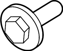 View EHV500010 Screw. Horn. Bolt. Mount. Bracket.  Full-Sized Product Image