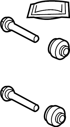 View LR020489 Caliper. Guide. Kit. Mount.  Full-Sized Product Image