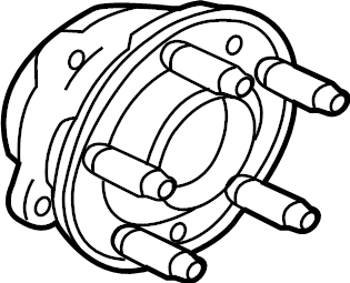 View LR178617 Wheel Bearing and Hub Assembly (Front) Full-Sized Product Image