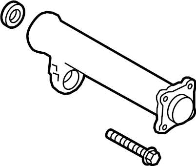 View LR052323 Drive Axle Shaft Housing Full-Sized Product Image