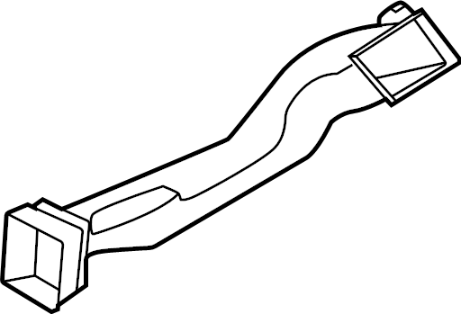 View LR132271 Instrument Panel Air Duct (Upper) Full-Sized Product Image