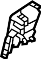 View LR081957 Folding Seat Latch (Rear, Upper) Full-Sized Product Image