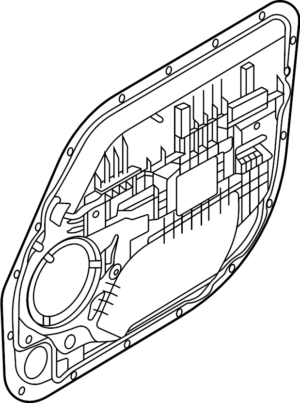 View 30779832 Door Panel Insulation (Right, Rear) Full-Sized Product Image