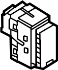 View LR133068 Door Lock Switch Full-Sized Product Image