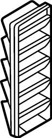 View LR129973 Quarter Panel Vent Full-Sized Product Image
