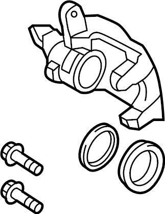 View LR102246 Disc Brake Caliper Full-Sized Product Image
