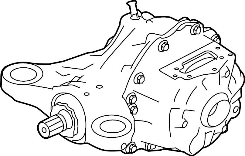 View LR143207 Differential. Housing. (Right) Full-Sized Product Image