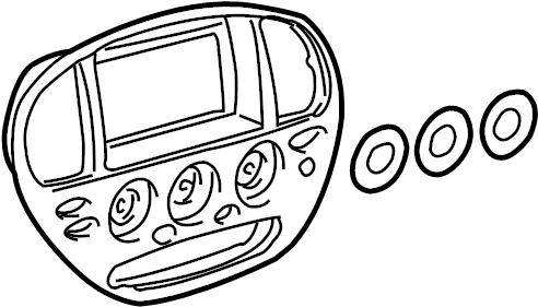 View 840130C030 Instrument Panel Bezel Full-Sized Product Image
