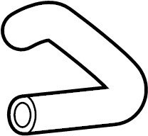 View 165710F010 Radiator Coolant Hose (Upper, Lower) Full-Sized Product Image
