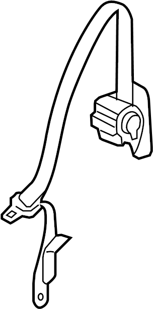 View 733010C021E1 Seat Belt Lap and Shoulder Belt Full-Sized Product Image