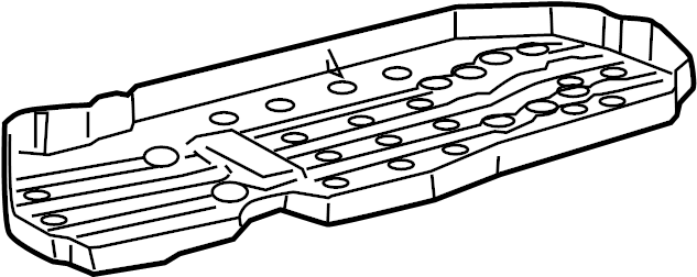 View 771610C040 Fuel Tank Shield Full-Sized Product Image