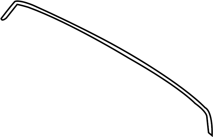 View 531190C060 Grille Molding (Rear, Upper, Lower) Full-Sized Product Image