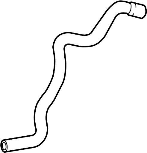 View 173420P020 Hose, Air, NO.2. Outlet Hose.  Full-Sized Product Image