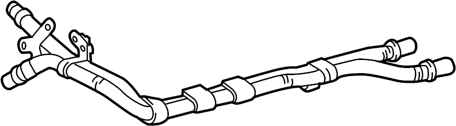 View 173030S010 Hose Assembly. Pipe. Tube SUB - Assembly, Air.  Full-Sized Product Image