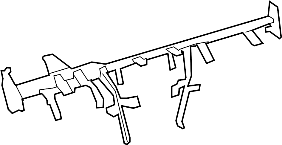 View 553300C060 Instrument Panel Reinforcement Full-Sized Product Image