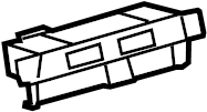 View 832900C030 DRIVER INFO CENTER MODULE. METER ASSEMBLY, ACCESSOR. MTER, ACCESSORY.  Full-Sized Product Image