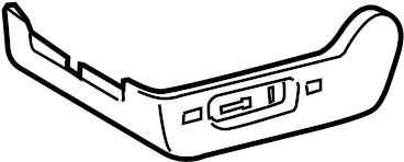 View 718060C050C0 Cushion shield. SHIELD SUB - Assembly. (Front) Full-Sized Product Image