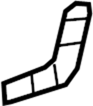 View 718280C010C0 Hinge cover. MOULDING, Seat CU. (Rear) Full-Sized Product Image