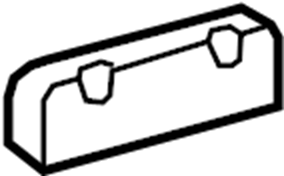 View 679230C030 Cushion, Door STI. (Front) Full-Sized Product Image