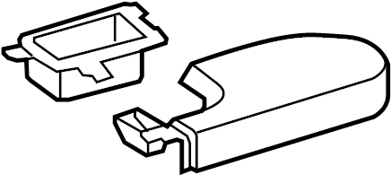 View 742500C040E0 Armrest Assembly, Door. (Rear) Full-Sized Product Image