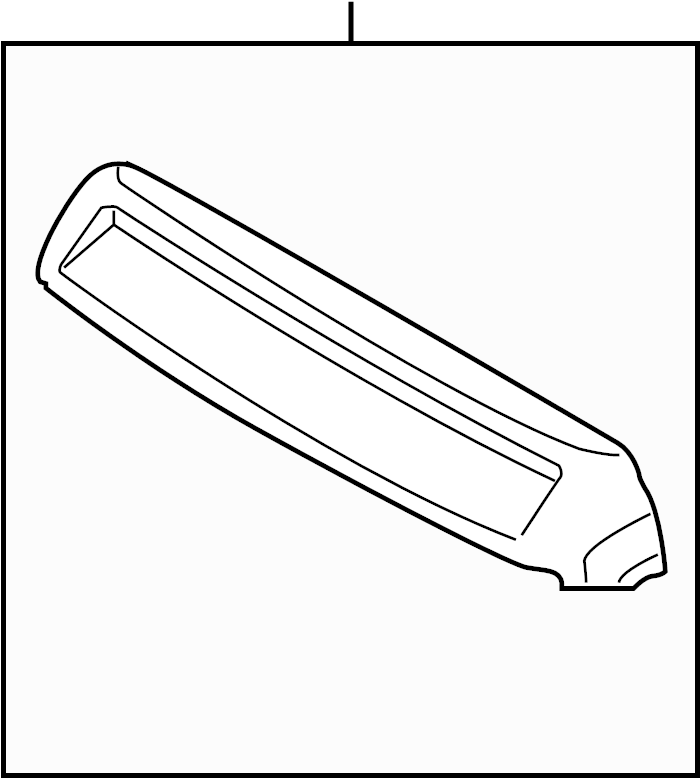 View 761800C020 Hood Molding (Front) Full-Sized Product Image