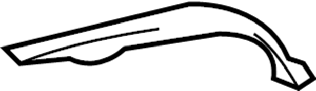 View 755530C040 Drip molding. MOULDING, ROOF DRIP.  Full-Sized Product Image