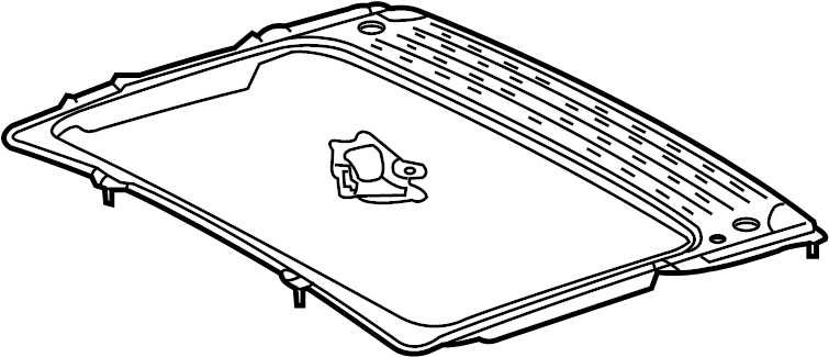 View 631040C010 REINFORCEMENT SUB - AS. Sunroof REINFORCED.  Full-Sized Product Image