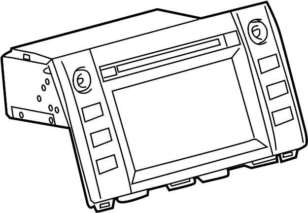 View 868040C220 COVER SUB - ASSEMBLY, NAVIGATION. Radio.  Full-Sized Product Image