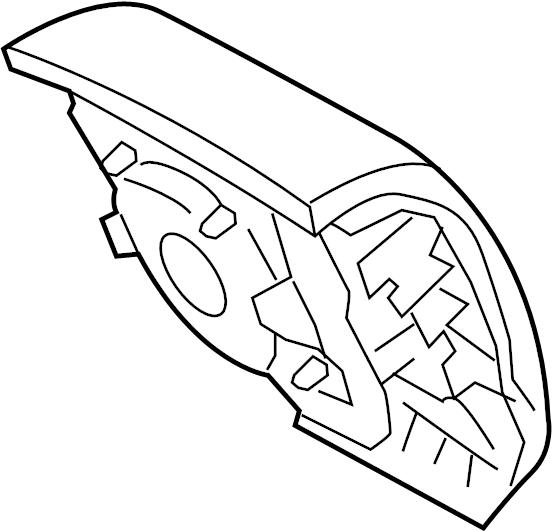 View 451300C120C0 Steering Wheel Air Bag Full-Sized Product Image