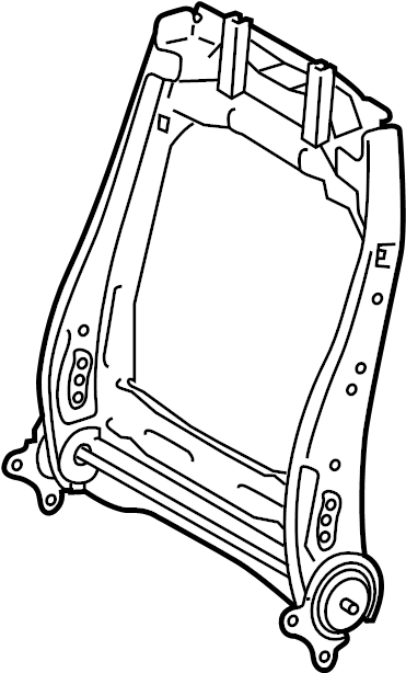 View 7101302210 Frame SUB - Assembly, Seat. Seat Back Frame. (Front) Full-Sized Product Image