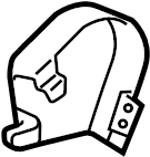 View 718680C050C0 Recline cover. Shield, Seat Cushion. (Front) Full-Sized Product Image