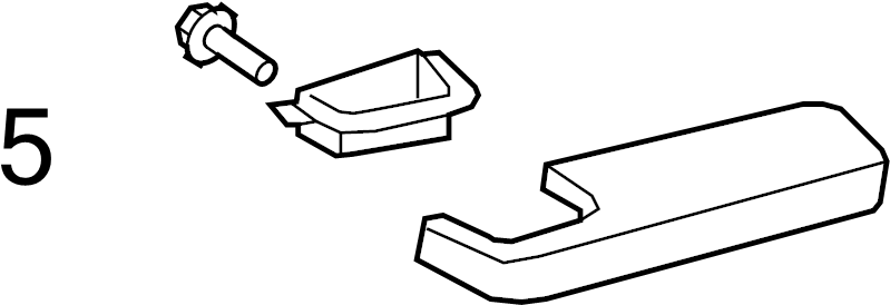 View 748130C020C0 Handle, Door Pull. (Front) Full-Sized Product Image