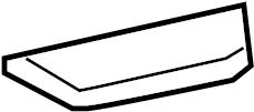 View 742220C030 Armrest cover. COVER, Door ArmRE. Pull handle cover. (Front) Full-Sized Product Image