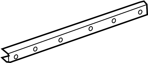 View 681730C020 Belt Weatherstrip. Weatherstrip, Door. (Rear) Full-Sized Product Image