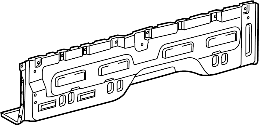 View 658260C070 Truck Bed Panel (Rear) Full-Sized Product Image