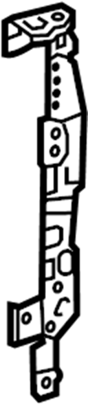 View 655080C030 Truck Bed Panel Reinforcement Full-Sized Product Image