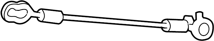 View 657700C060 Tailgate Support Cable Full-Sized Product Image