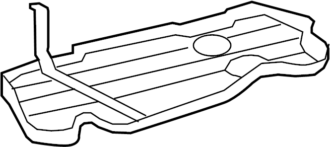 View 776060C040 Fuel Tank Skid Plate Full-Sized Product Image
