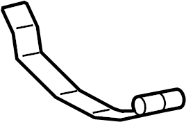 View 776010C110 Fuel Tank Strap Full-Sized Product Image