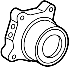 View 424500C011 Drive Axle Shaft Bearing (Rear) Full-Sized Product Image
