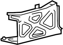 View 521780C050 Reinforcement, BU. Side Extension. (Rear) Full-Sized Product Image