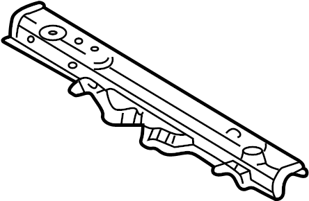 View 5320552051 Radiator Support Tie Bar (Upper) Full-Sized Product Image