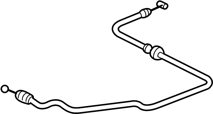 View 5363052010 Hood Release Cable Full-Sized Product Image