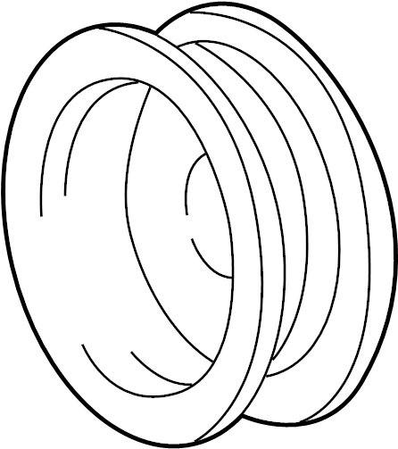 View 2741165010 Alternator Pulley Full-Sized Product Image